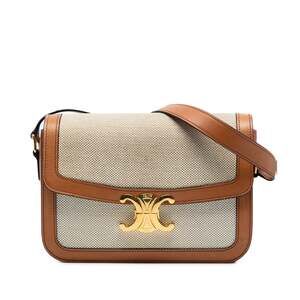 Triomphe Shoulder Bag Canvas With #221357C23B